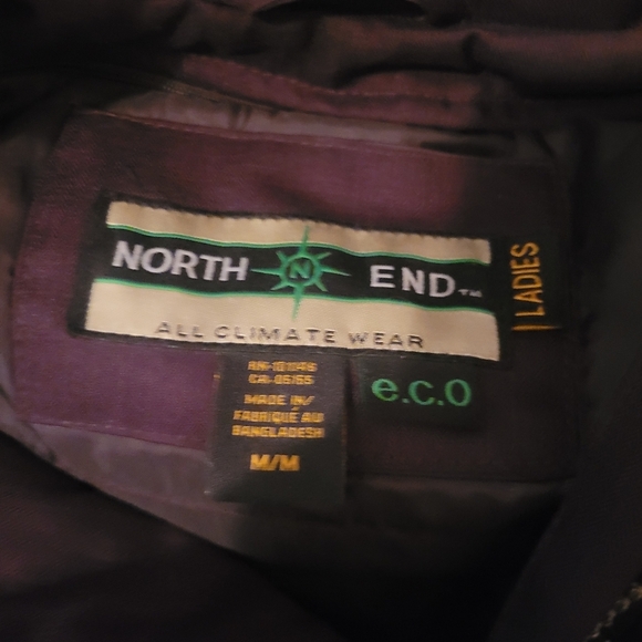 North End All Climate Wear Ladies Brown Jacket M - Picture 8 of 8